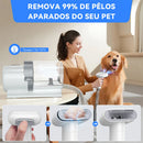 Groom & Go: Kit de Aspirador e Higiene para Pelos de Animais de Estimação