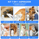 Groom & Go: Kit de Aspirador e Higiene para Pelos de Animais de Estimação